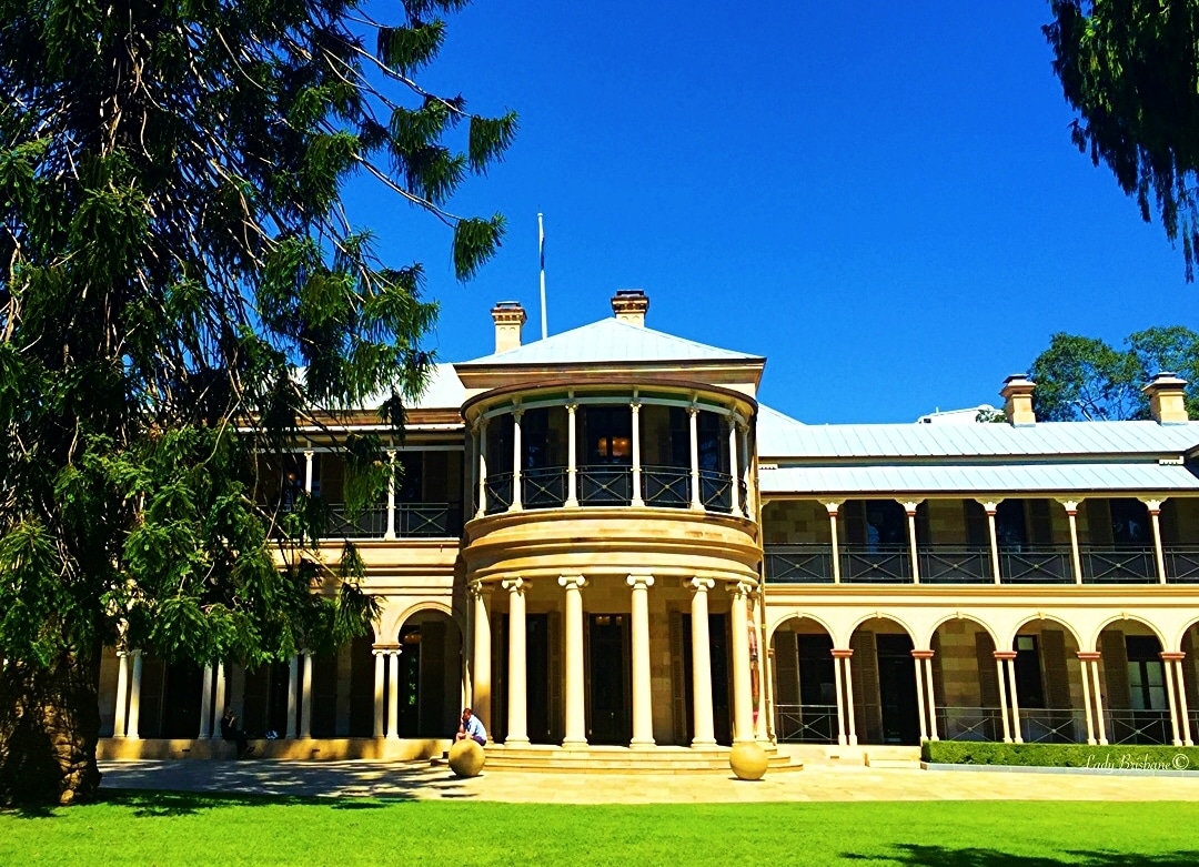 Old Government House, QUT, where the Lamington is believed to have been created.   