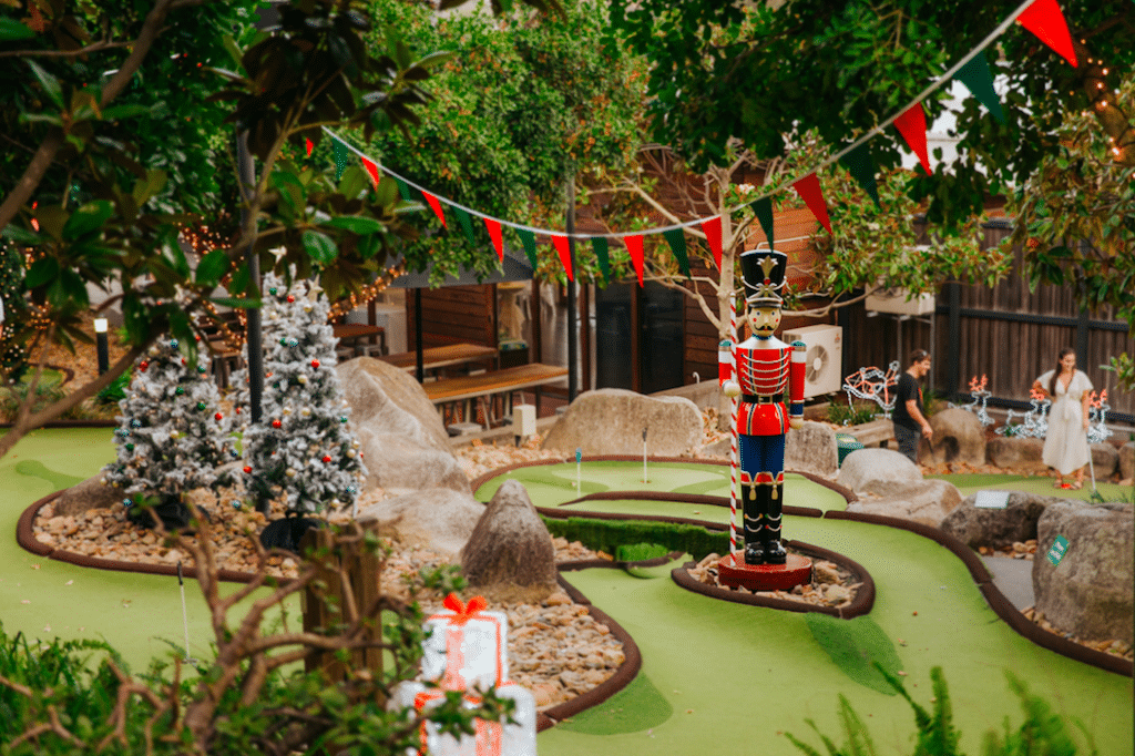 Christmas Putt Putt Victoria Park