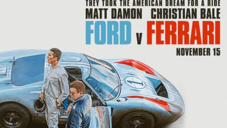 Ford v Ferrari film poster