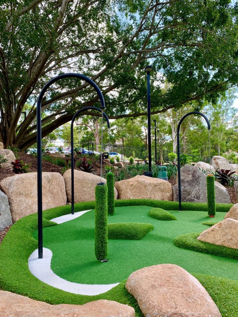 Garden golf putt putt st lucia