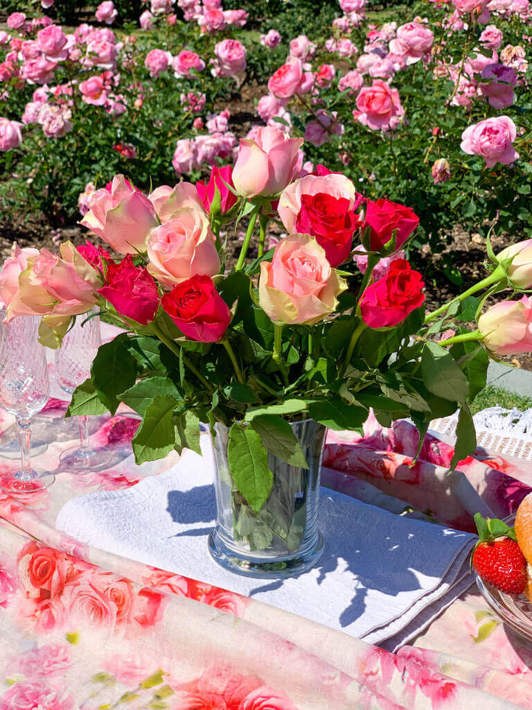 Rose Garden picnic package | Lady Brisbane