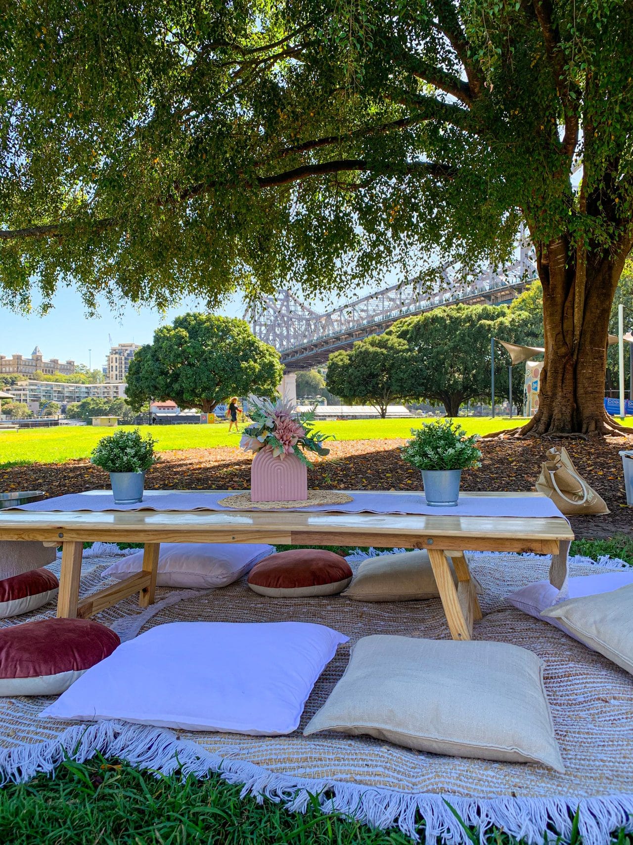 Brisbane Picnic Areas Kangaroo Point Lady Brisbane Brisbane Picnics