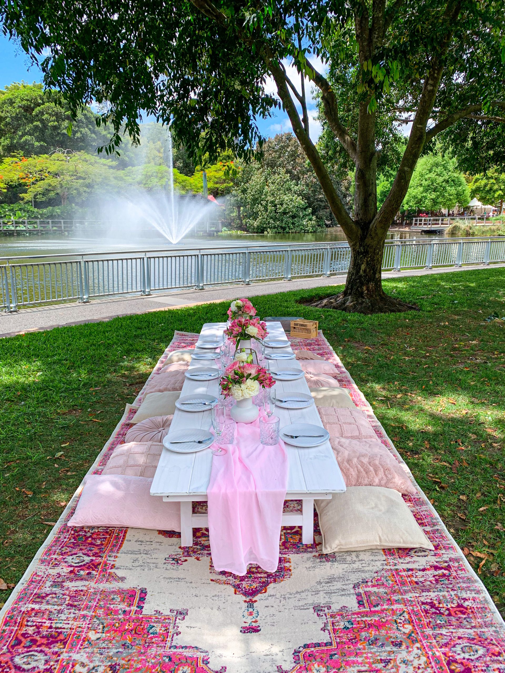 Pretty in pink picnic package Lady Brisbane Brisbane Picnics and News